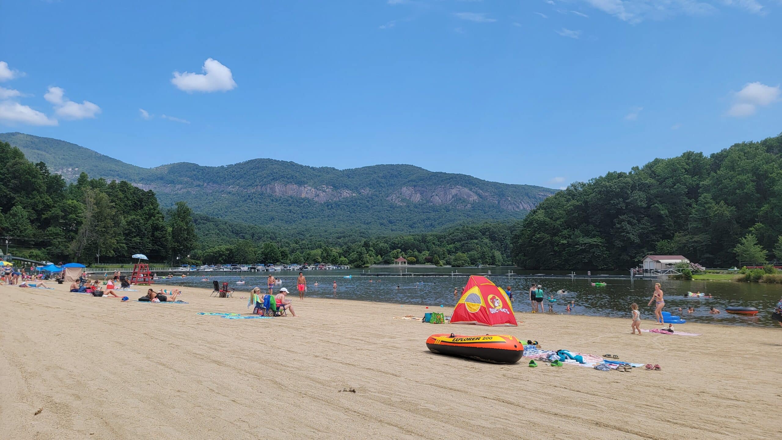 Beaches near Asheville The Lion and the Rose