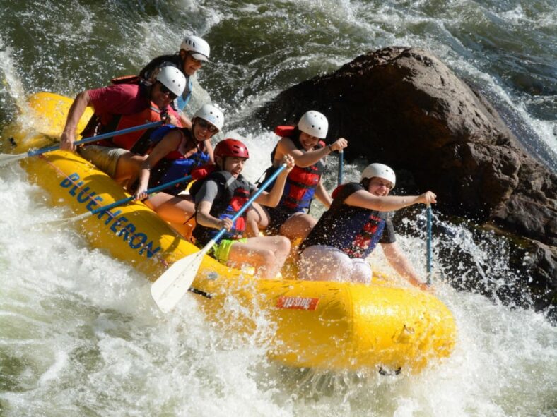 Whitewater rafting trip