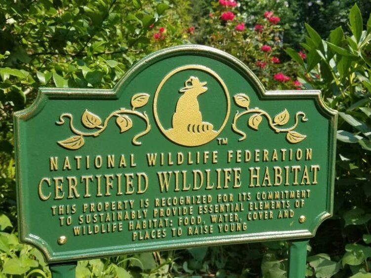Certified Wildlife Habitat gardens